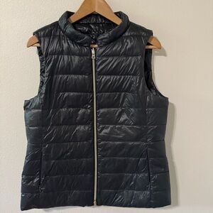Zentner Reversible Down Quilted Vest Two-Way Zipper Lightweight-48 (10/12 US)